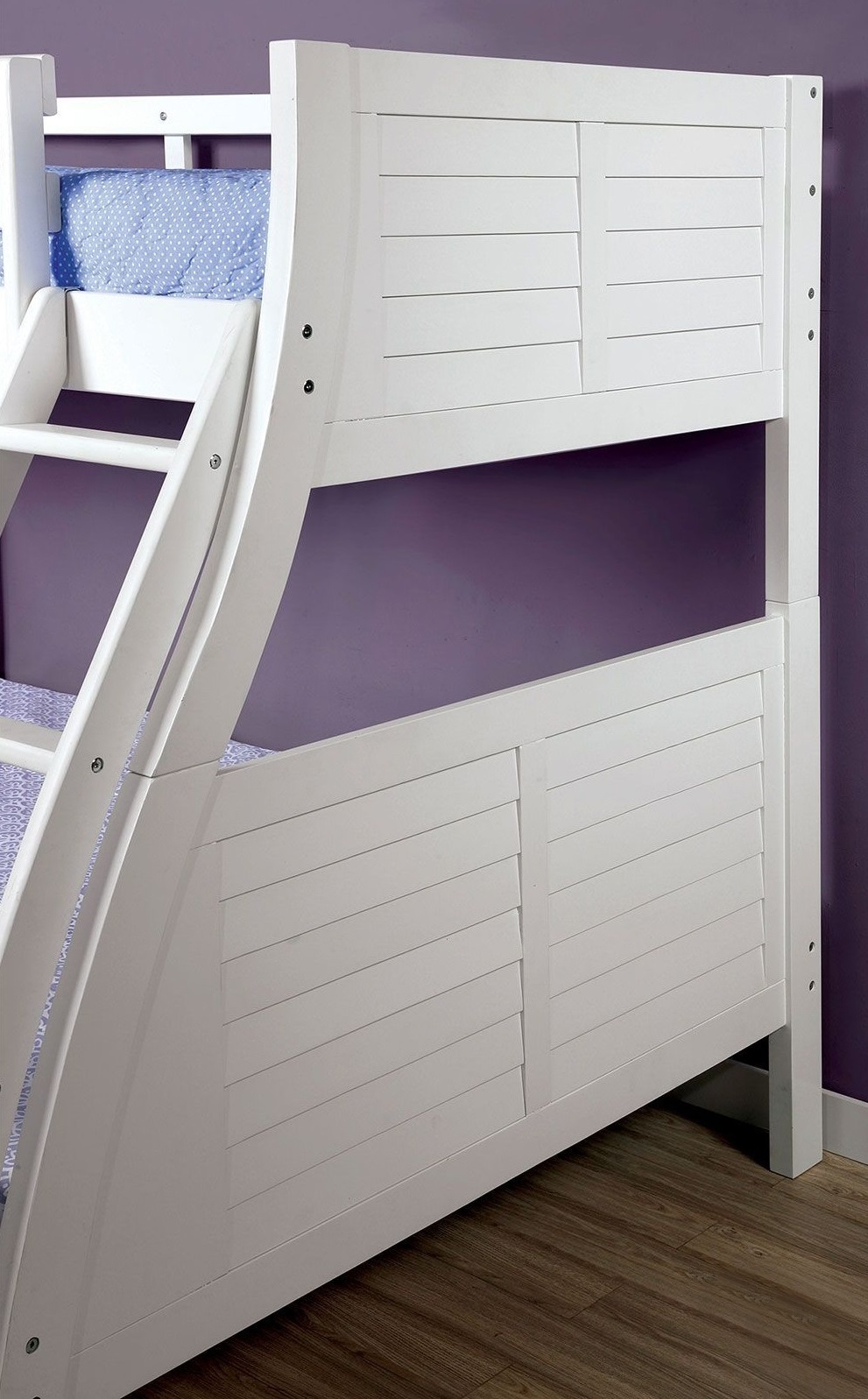 Hoople Wood Bunk Bed, Twin/Full Size