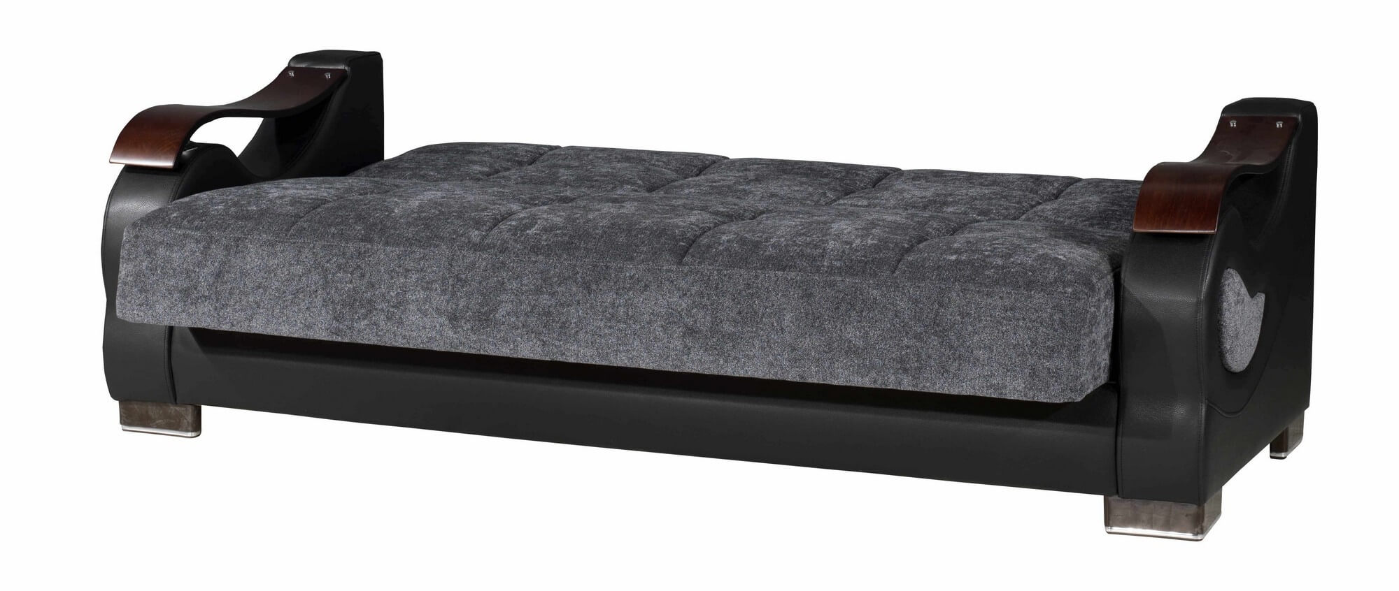 Metroplex Fabric/PU Convertible Sofabed