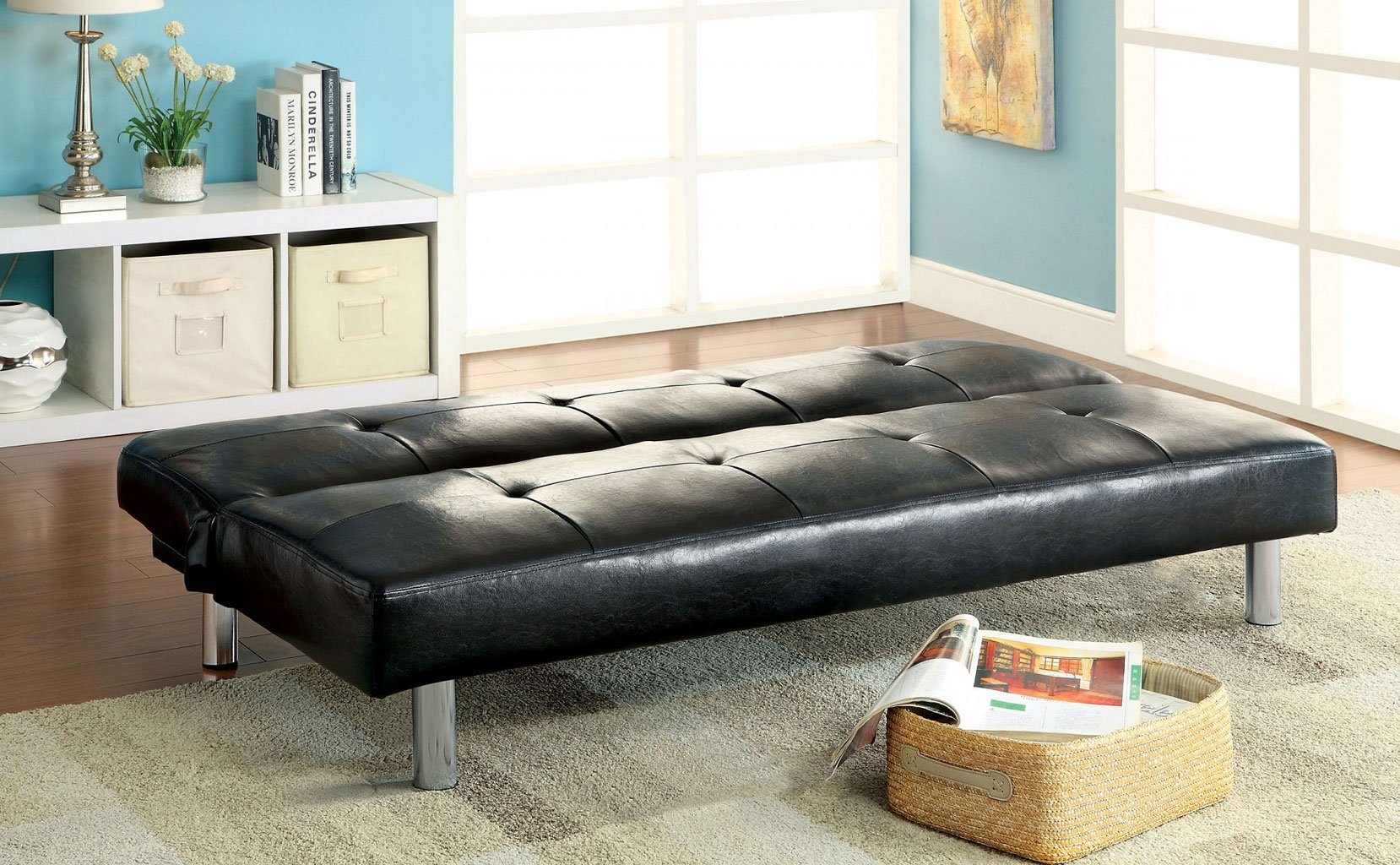 Eddi Leatherette Sofabed