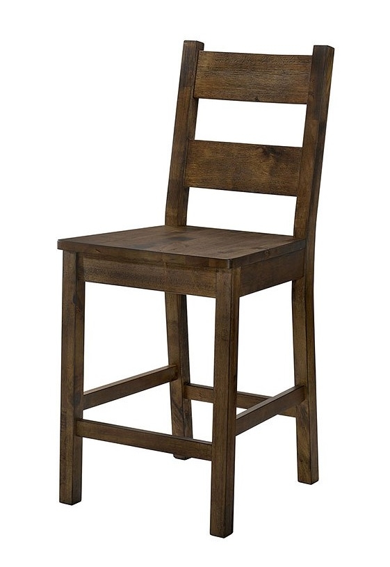 Kristen Wood Square Counter Height Dining Set