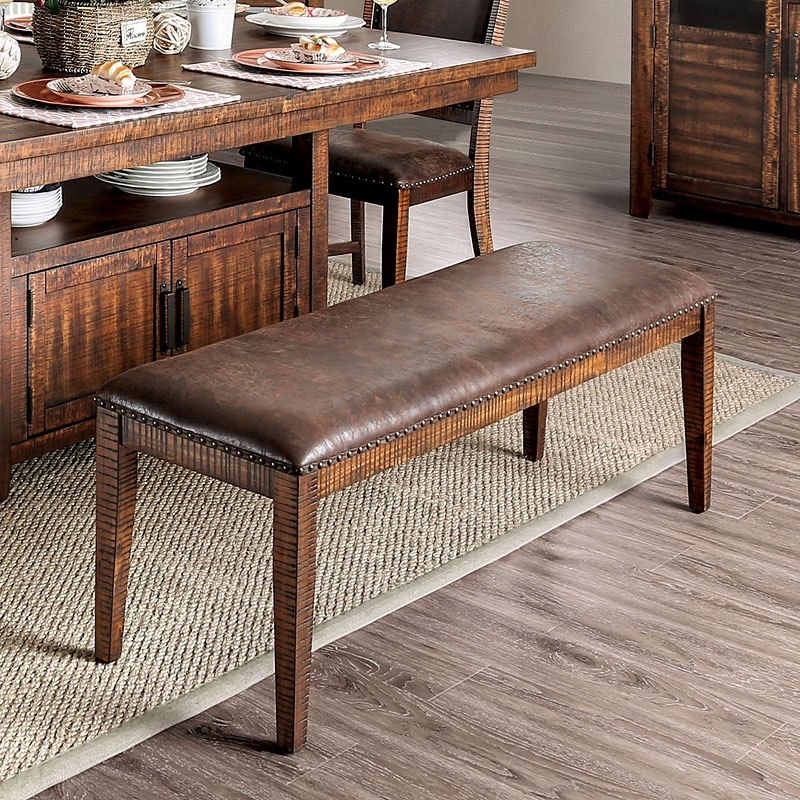 Wichita Wood Rectangular Storage Dining Set