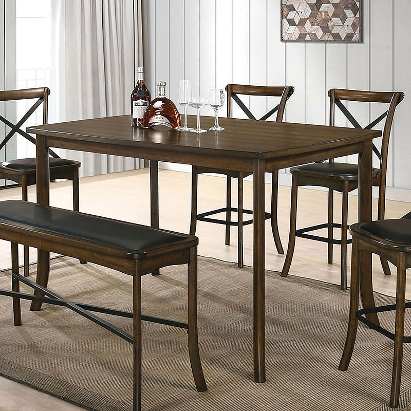 Buhl Wood Counter Height Table
