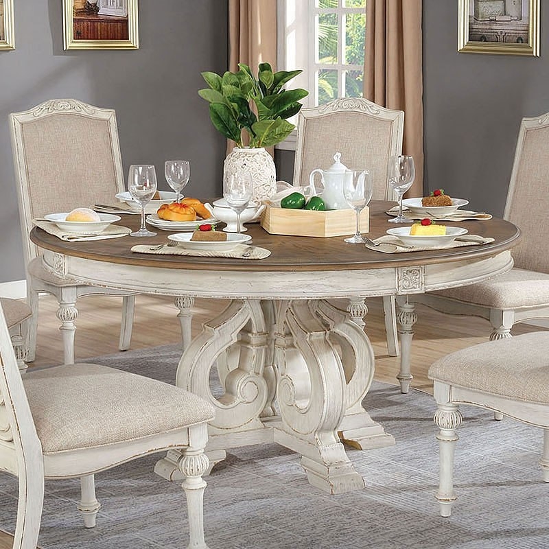 Arcadia Wood Round Dining Set