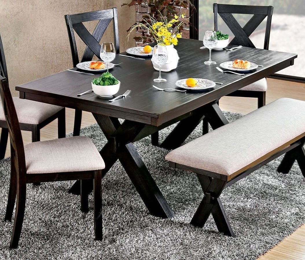 Xanthe Wood Rectangular Dining Set
