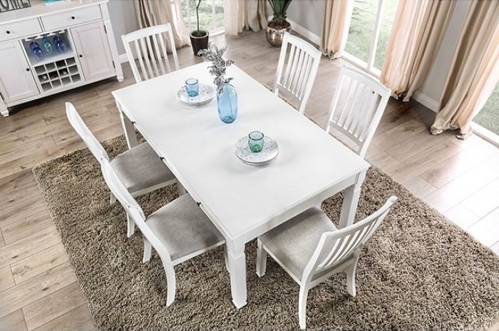 Kaliyah Wood Storage Rectangular Dining Set