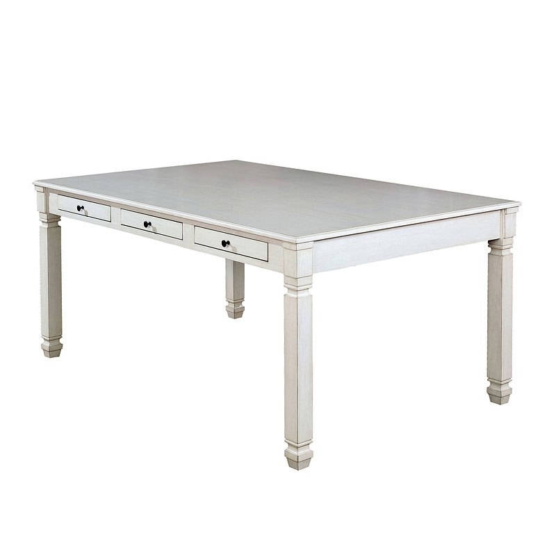 Kaliyah Wood Storage Rectangular Dining Set