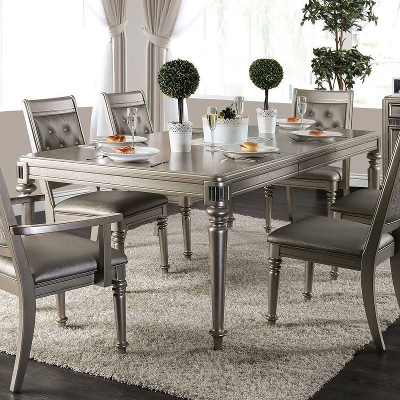 Xandra Wood Extendable Dining Set