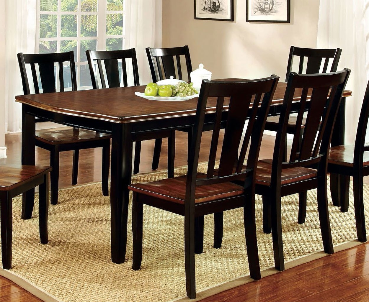 Dover Wood Extendable Dining Set
