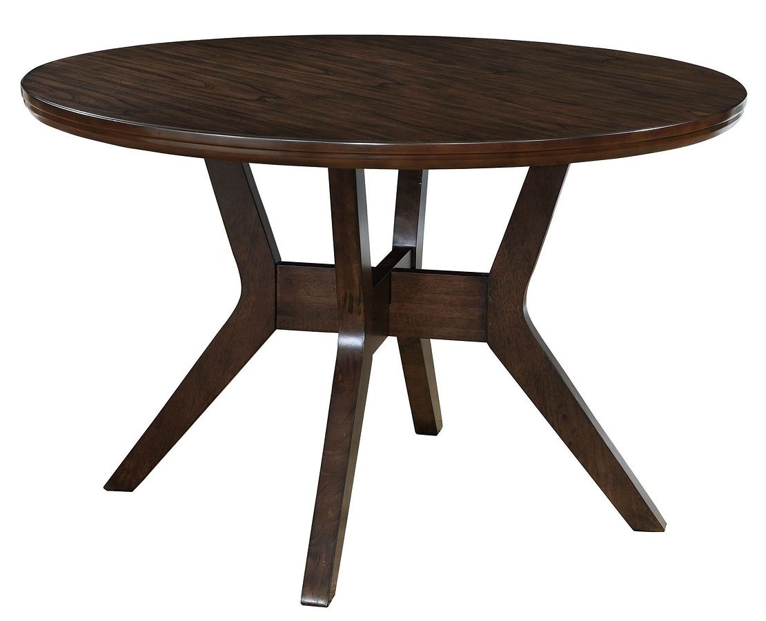 Abelone Wood Round Dining Set