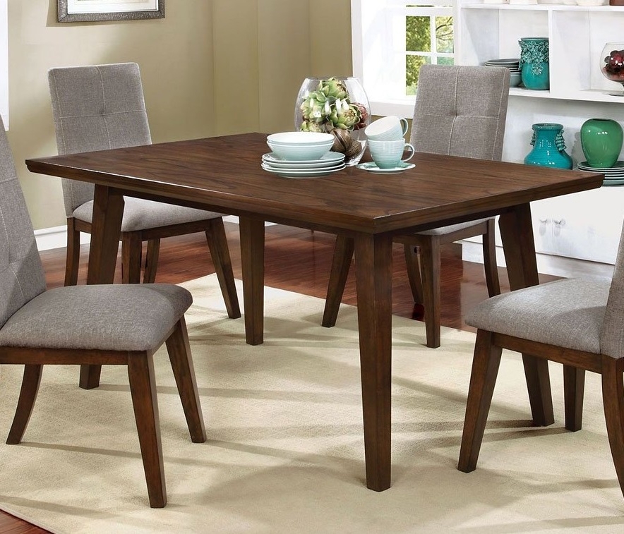 Abelone Wood Rectangular Dining Table
