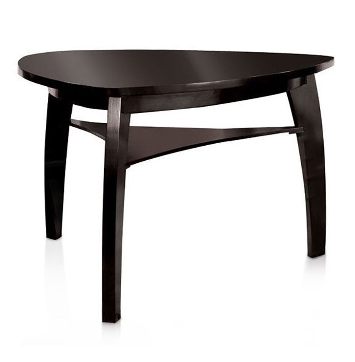 Hurley Wood/Leatherette Counter Set w/Lower Shelf
