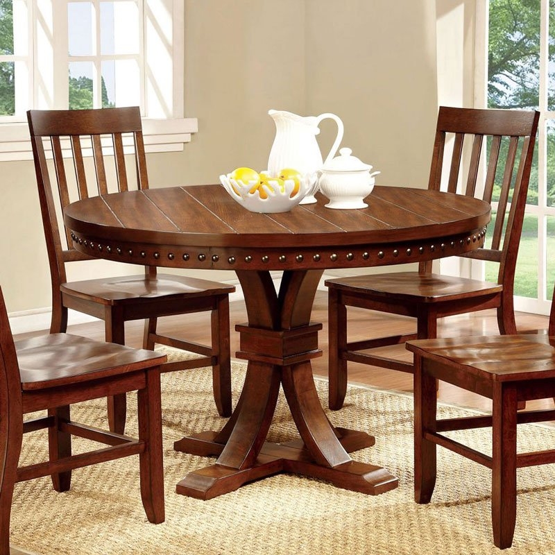 Foster I Wood Round Dining Table
