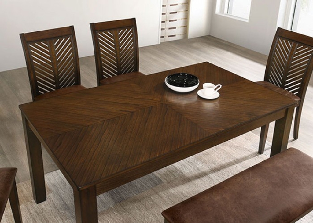Garnett Wood Rectangular Dining Table