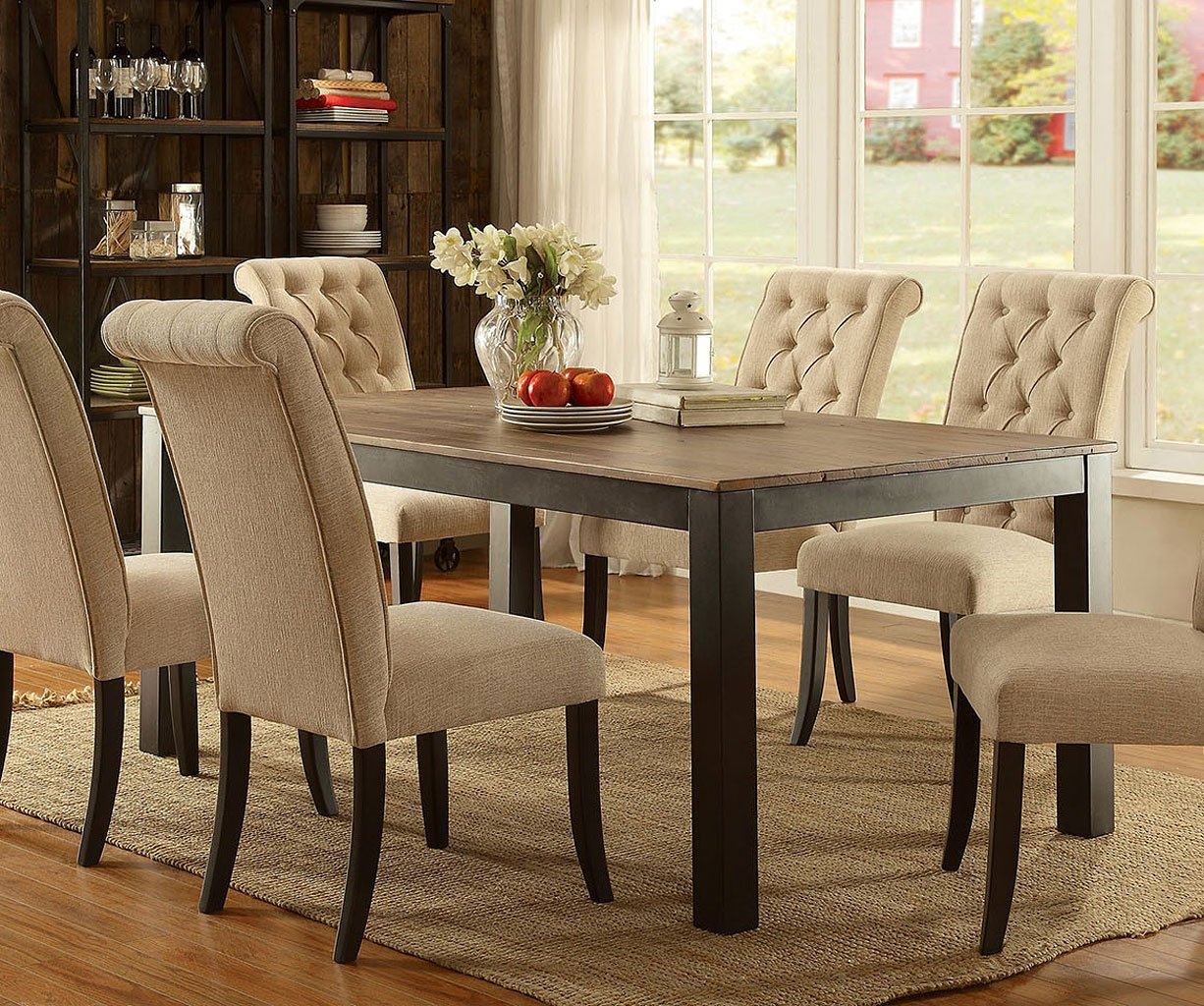 Marshall Wood/Metal Dining Set