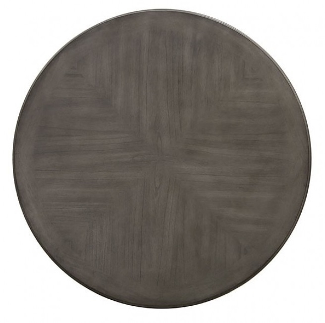 Milly 5-Piece Fabric/Wood Round Counter Height Dining Set