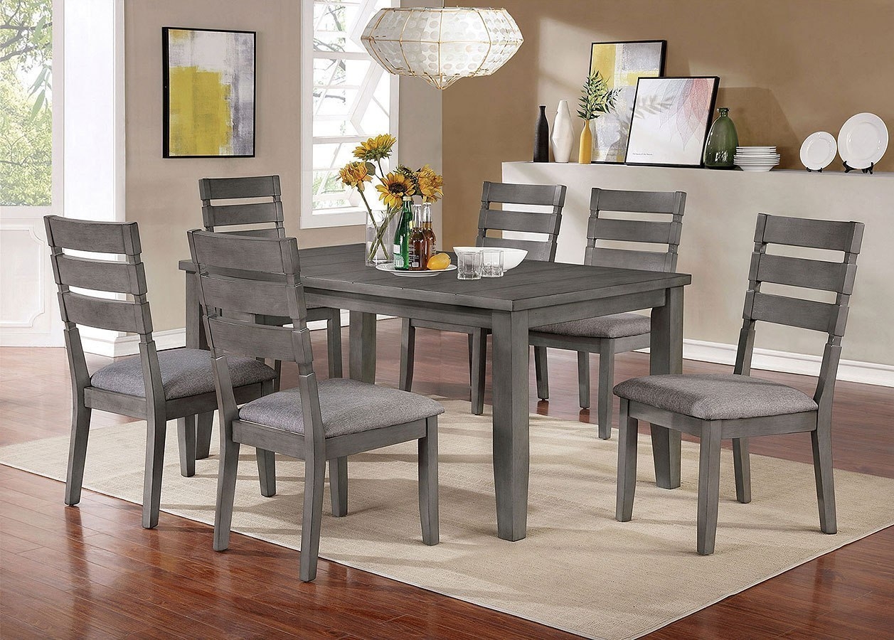 Viana Wood Extendable Dining Set
