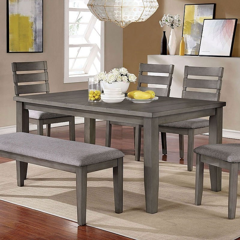 Viana Wood Extendable Dining Set