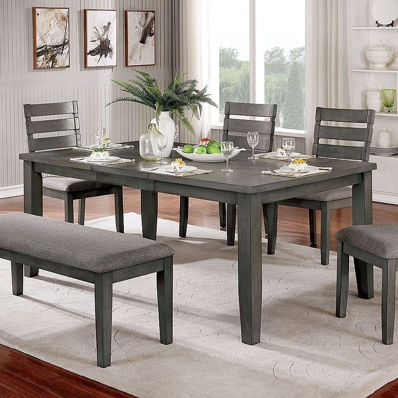 Viana Wood Extendable Dining Set