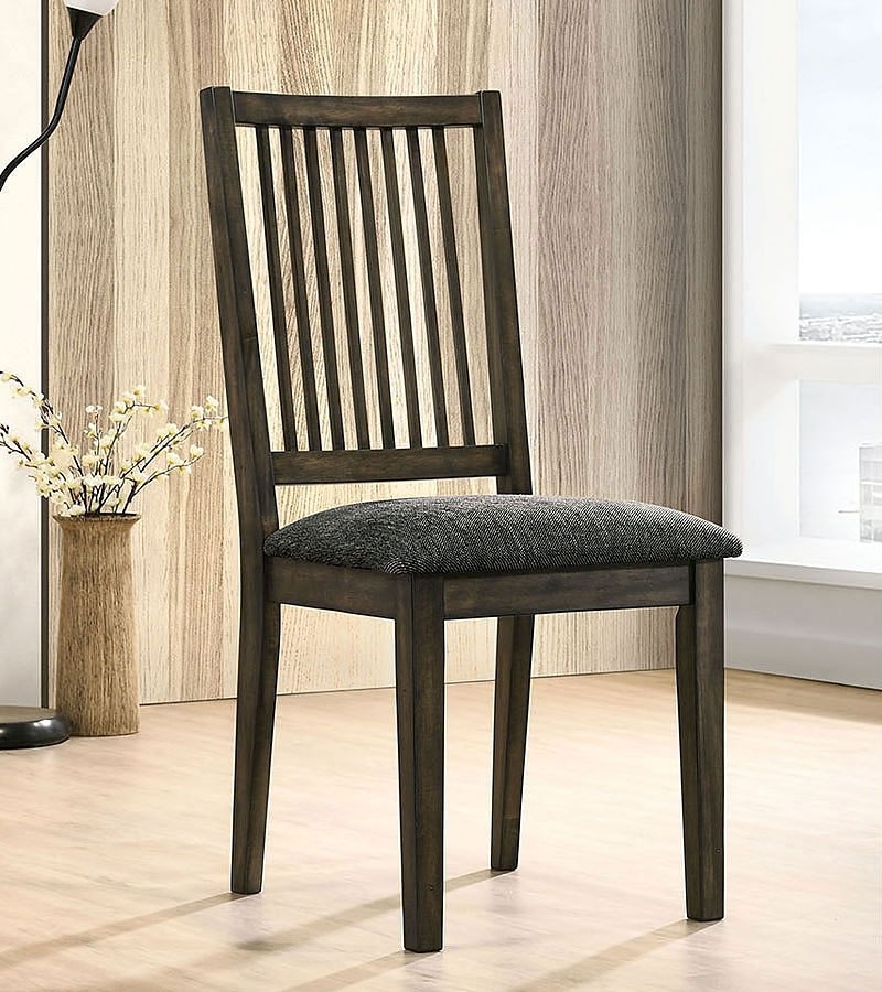 Cherie Fabric/Wood Dining Side Chair, Set of 2