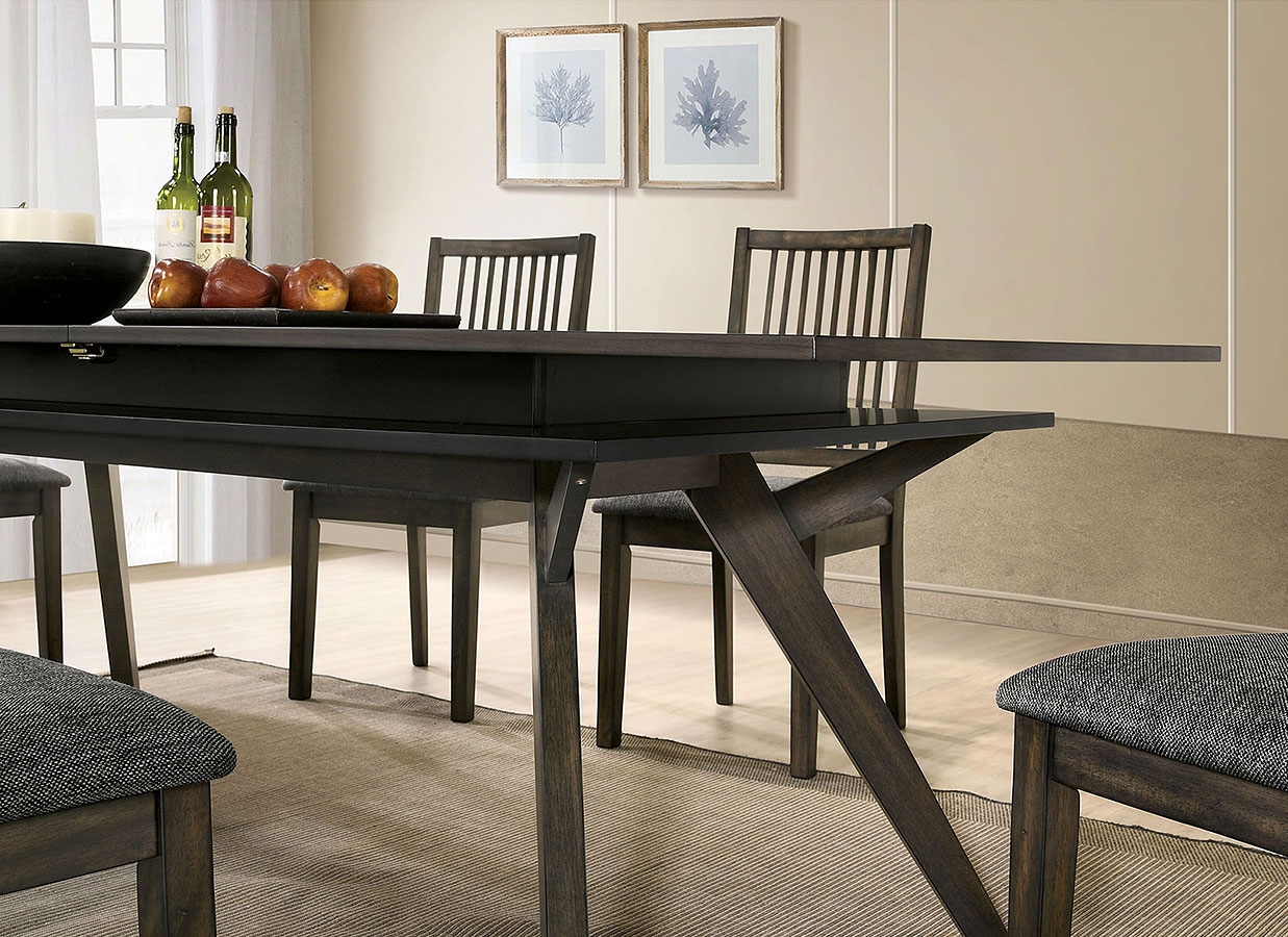 Cherie Wood Extendable Dining Set