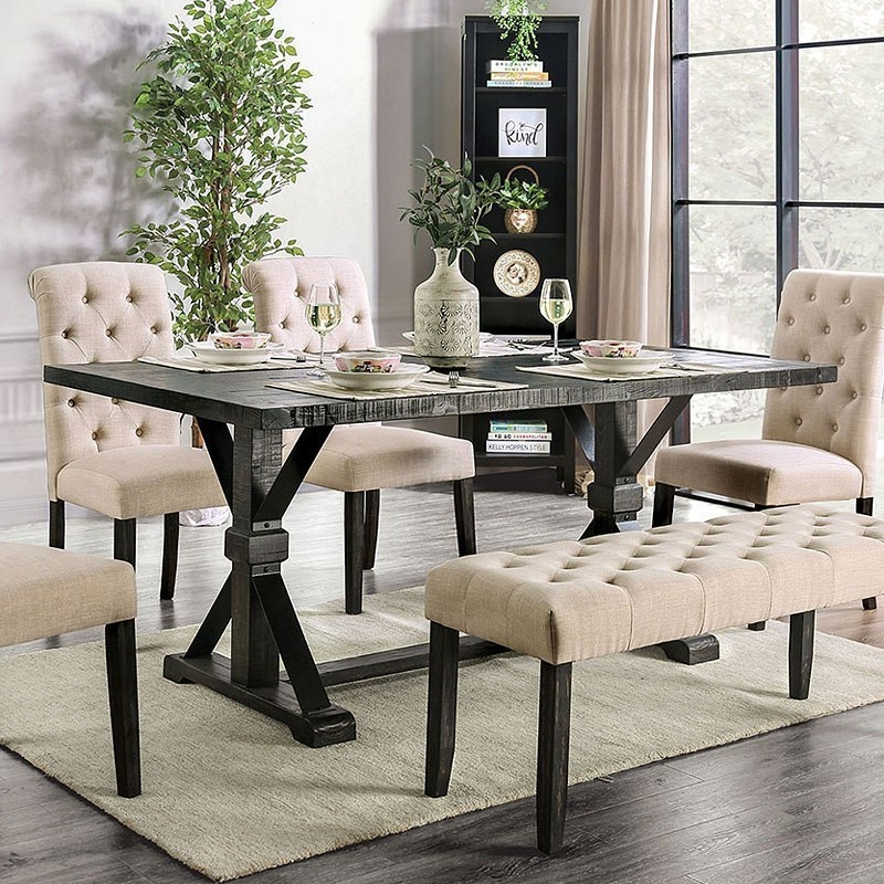 Alfred Wood Rectangular Dining Set