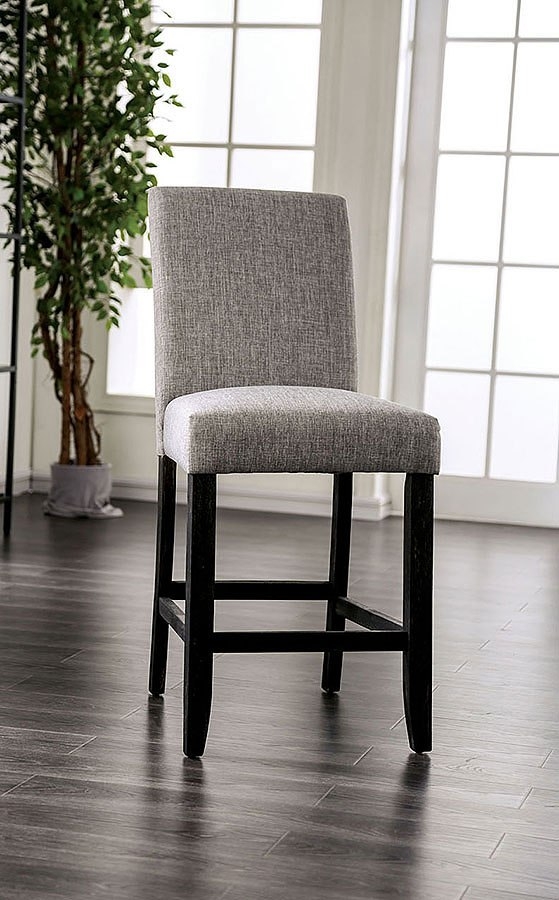 Brule Genuine Marble/Wood Counter Height Dining Set