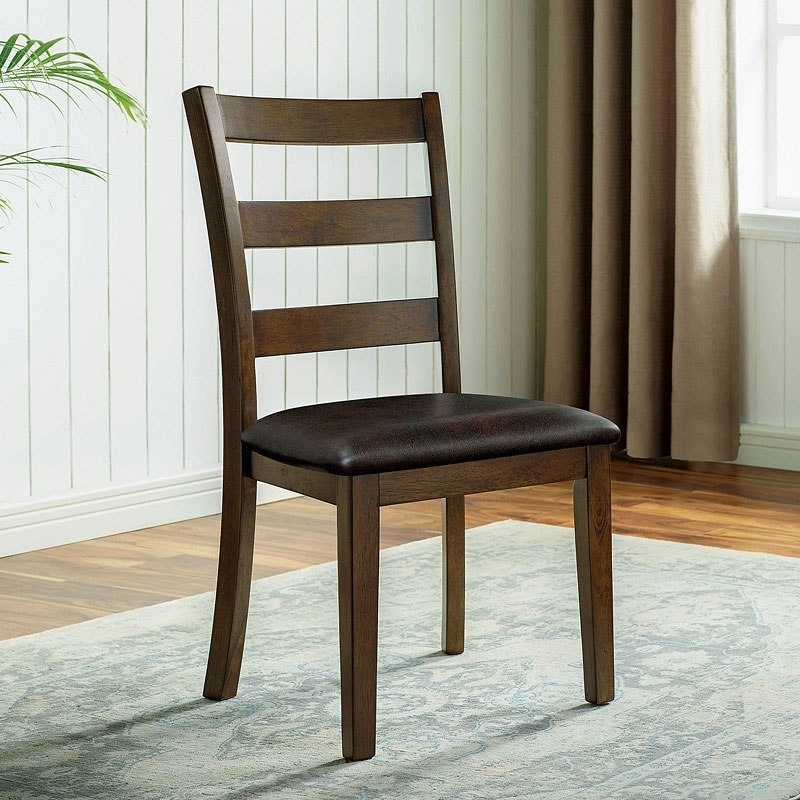 Gracefield 5-Piece Leatherette/Wood Square Dining Set