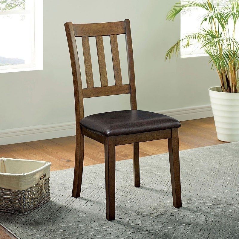 Blackwood 5-Piece Wood/Leatherette Dining Set