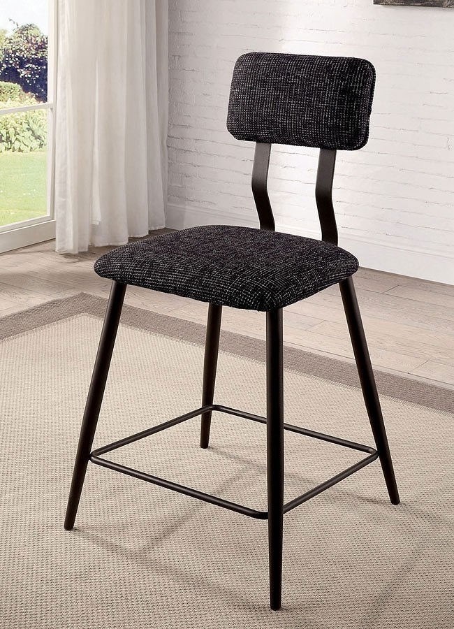Dicarda Wood/Metal Square Storage Counter Set