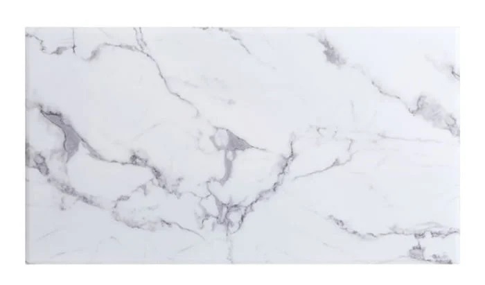Villarsglane Faux Marble/Steel Coffee Table Set