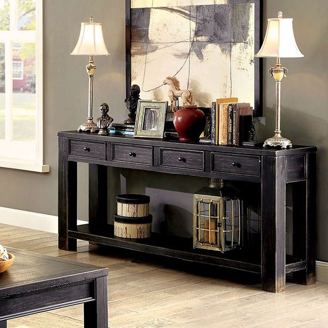 Meadow Wood Storage Coffee Table Set