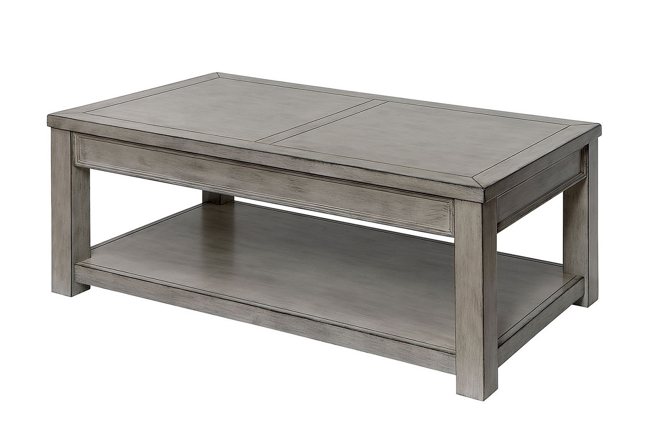 Meadow Wood Storage Coffee Table Set