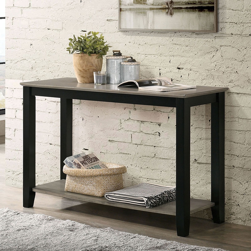 Ciana Wood Storage Sofa Table