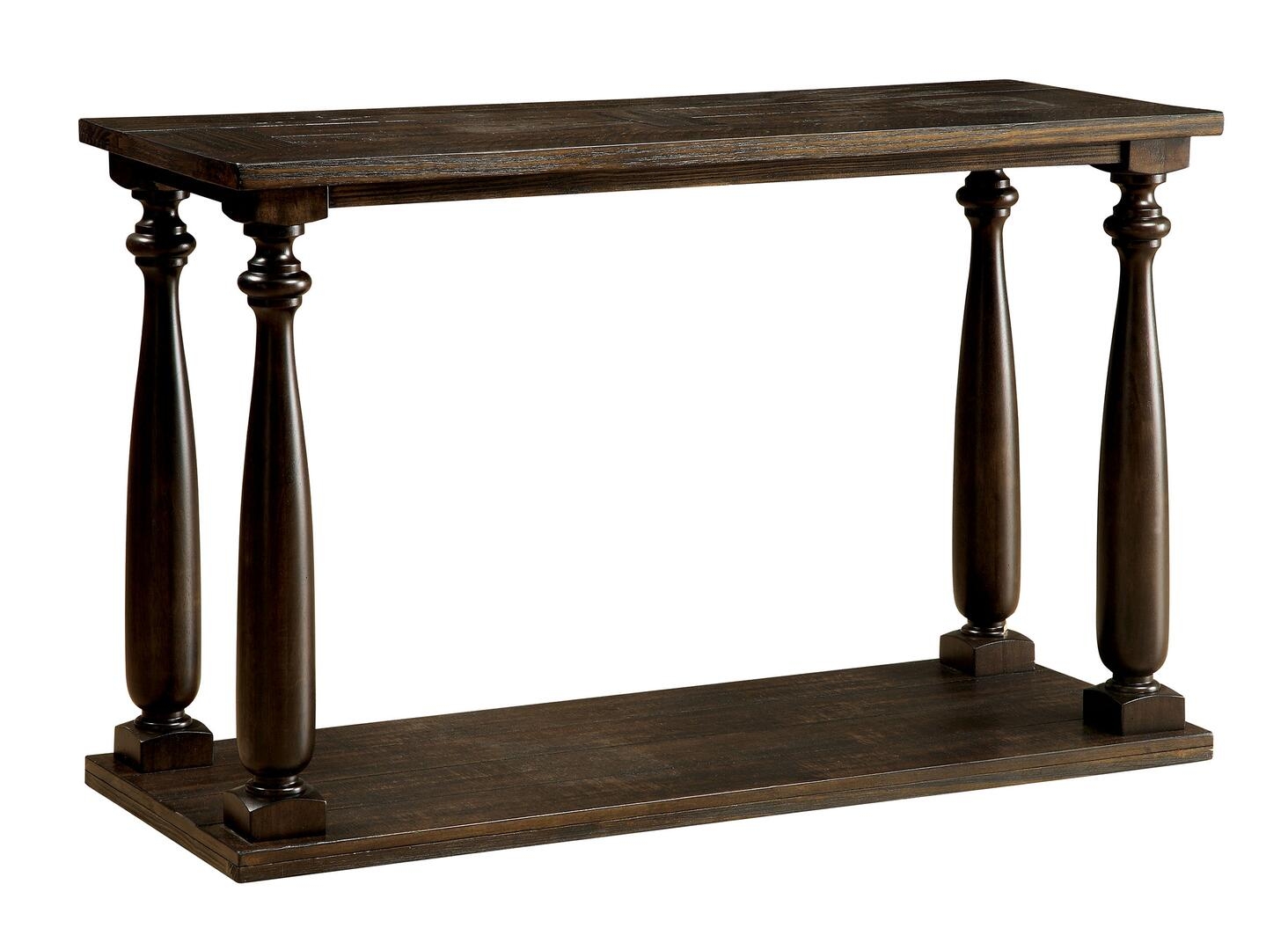 Luan Wood Storage Coffee Table Set