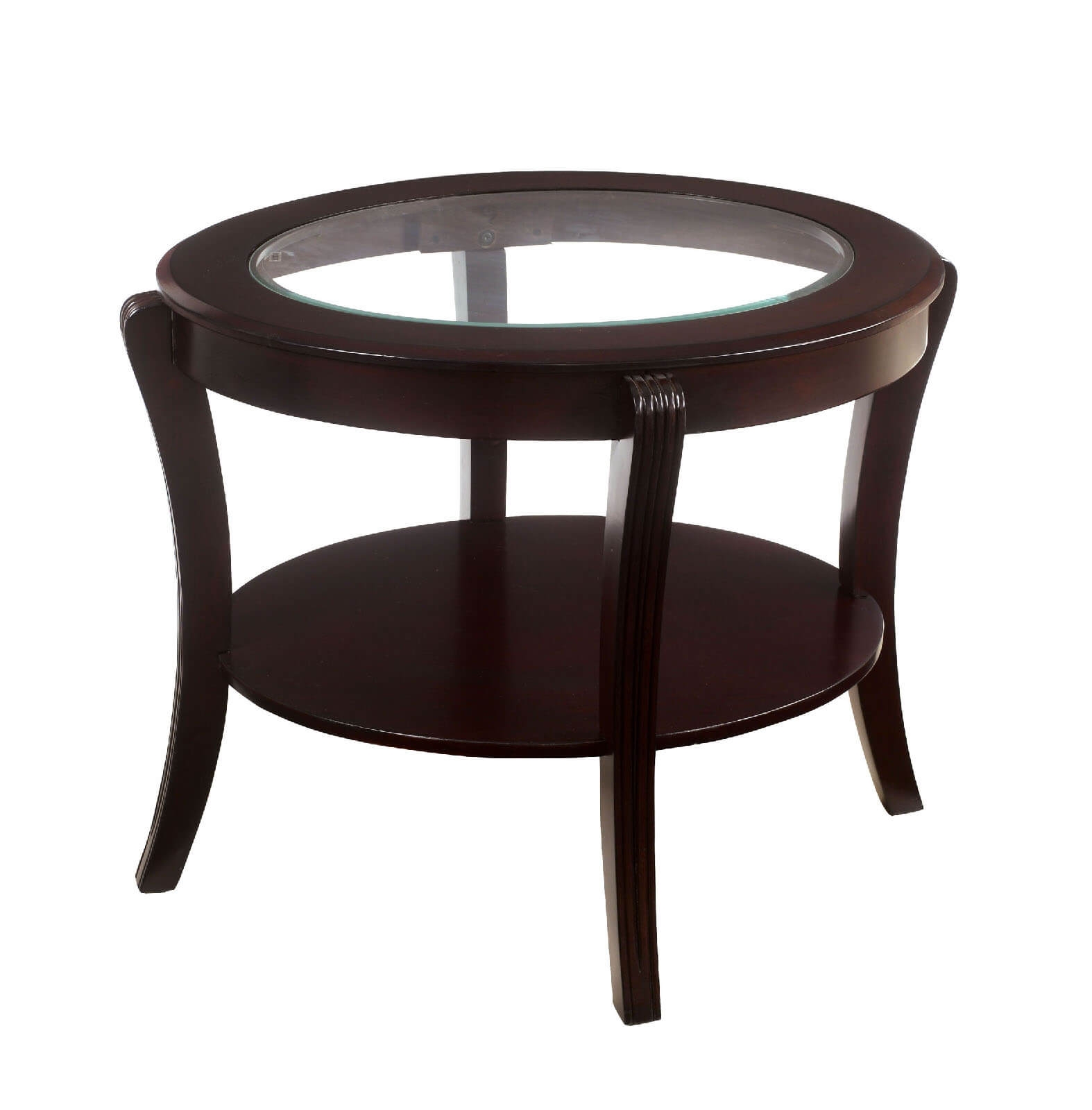 Finley Glass/Wood Table Set