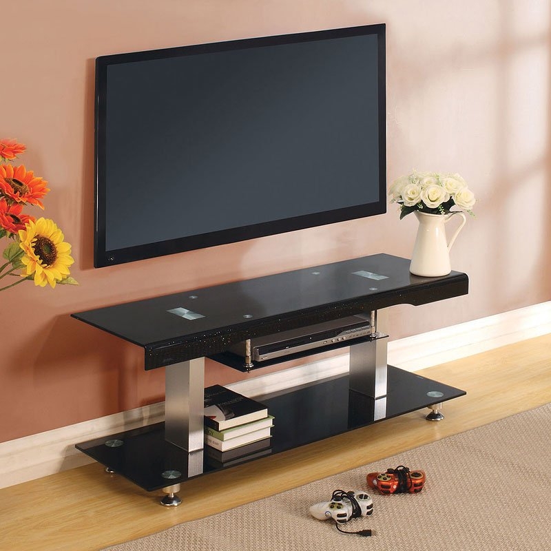 Dietrich 60" Glass/Metal TV Console