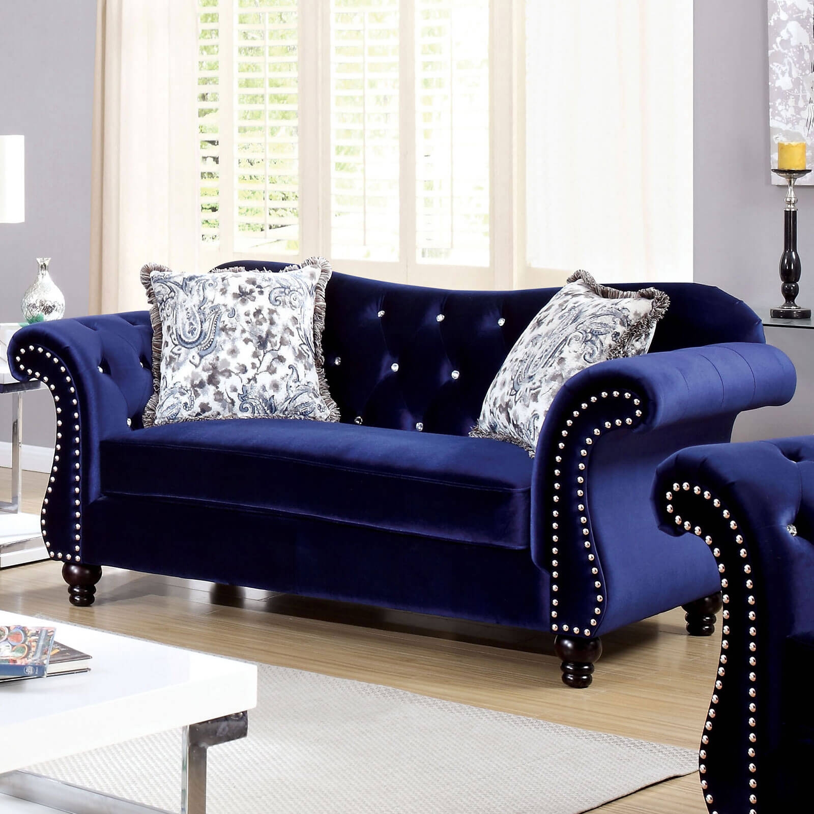 Jolanda Fabric Living Room Set