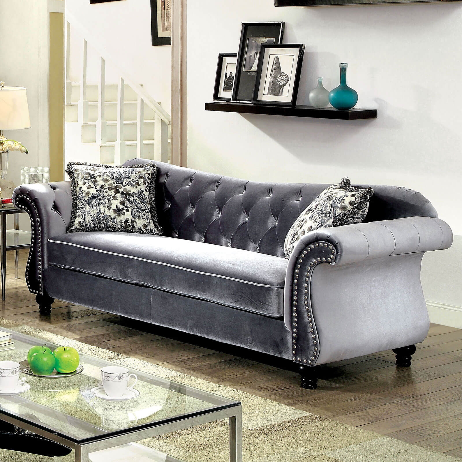 Jolanda Fabric Living Room Set