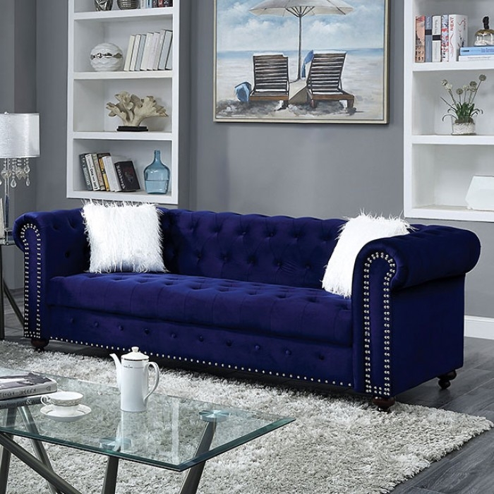 Giacomo Fabric Tufted Living Room Set
