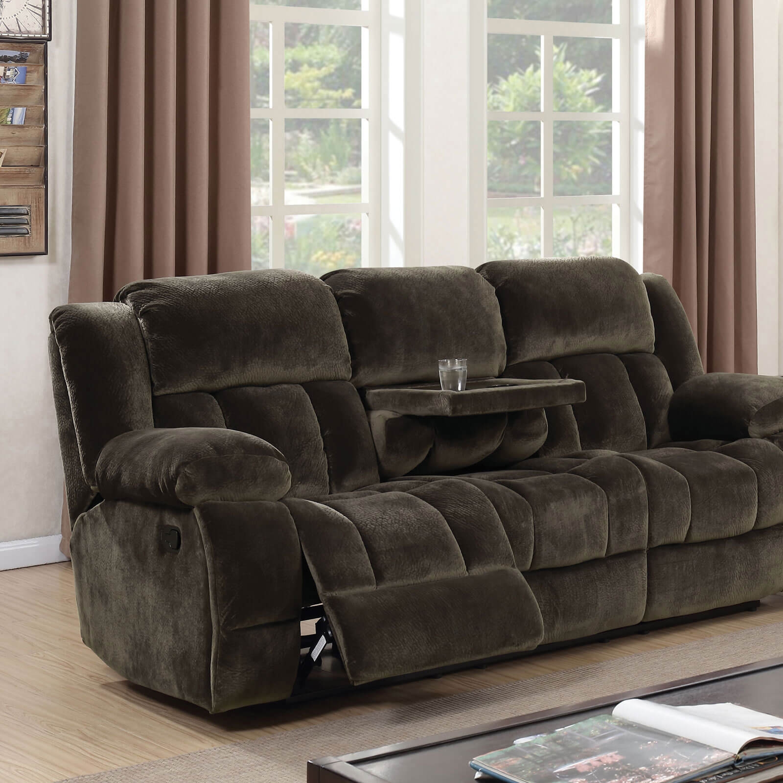 Sadhbh Fabric Reclining Sofa