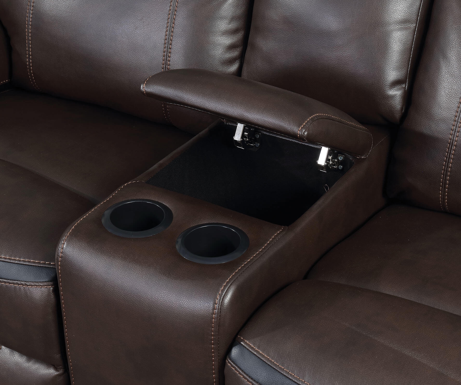 Chenai Leatherette Reclining Loveseat