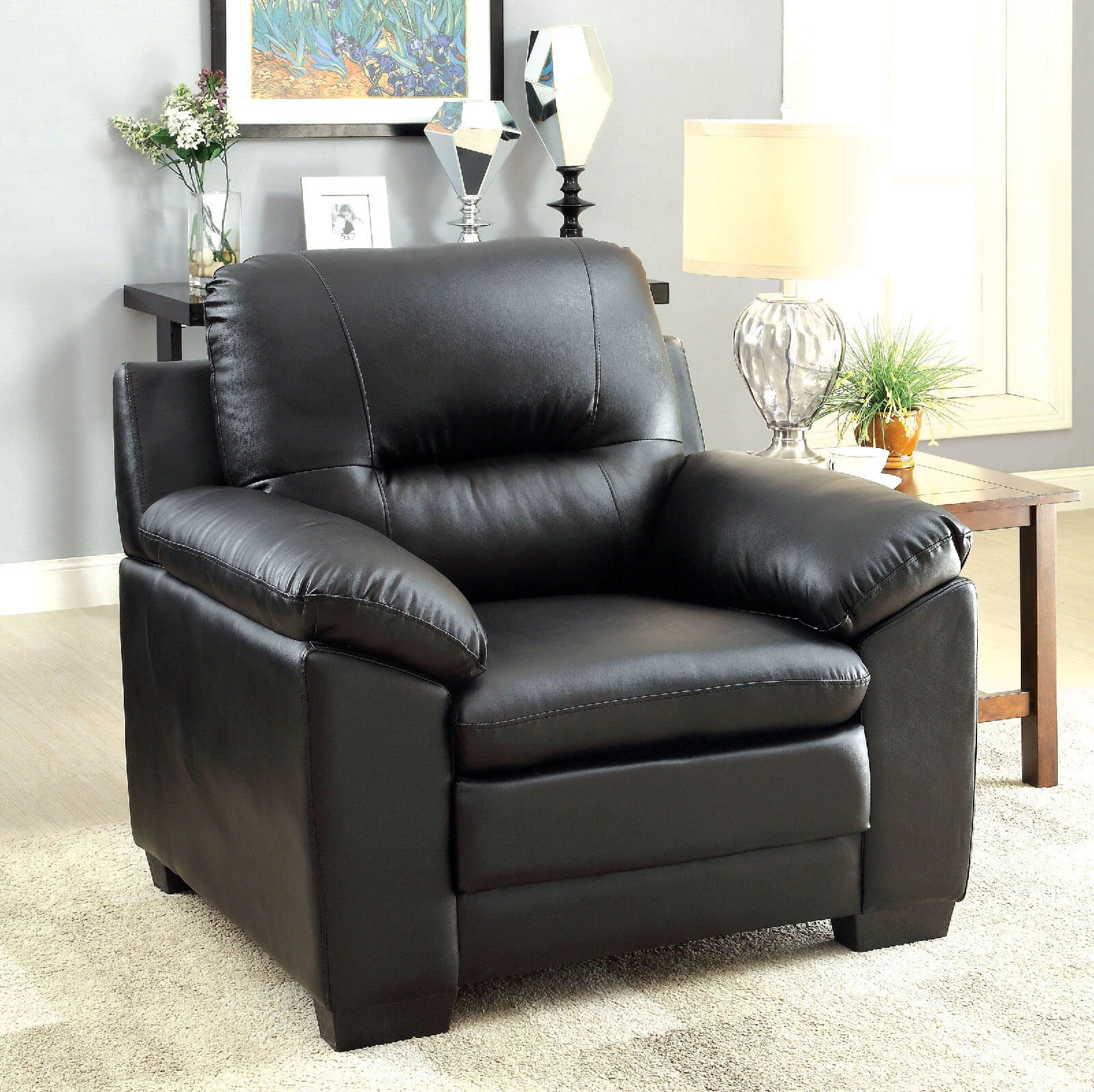 Parma Leatherette Living Room Set
