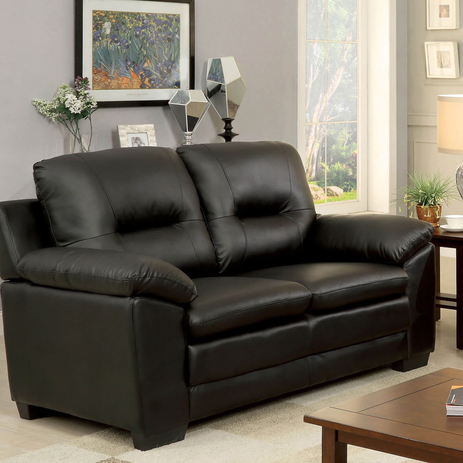 Parma Leatherette Living Room Set