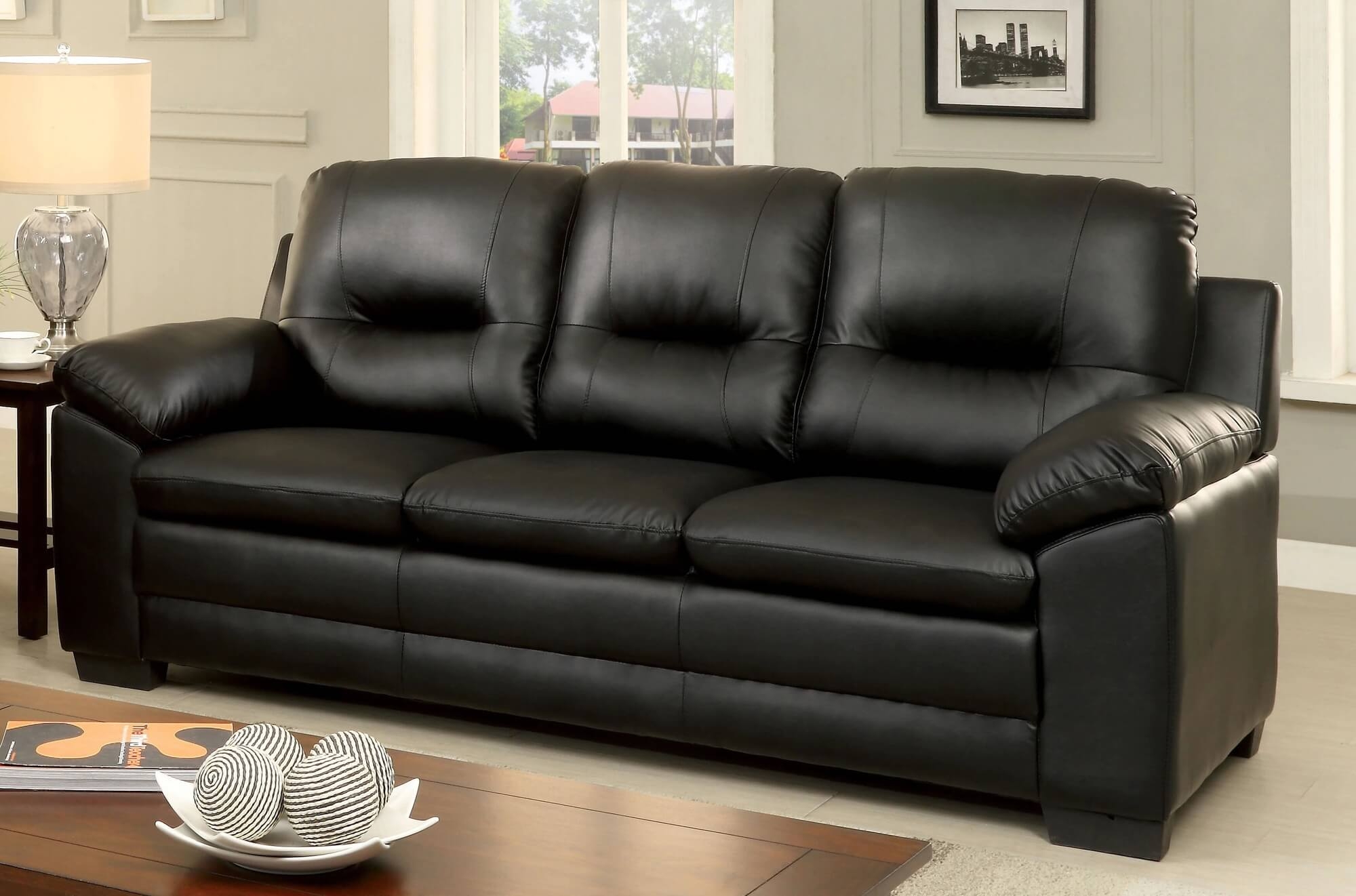 Parma Leatherette Living Room Set