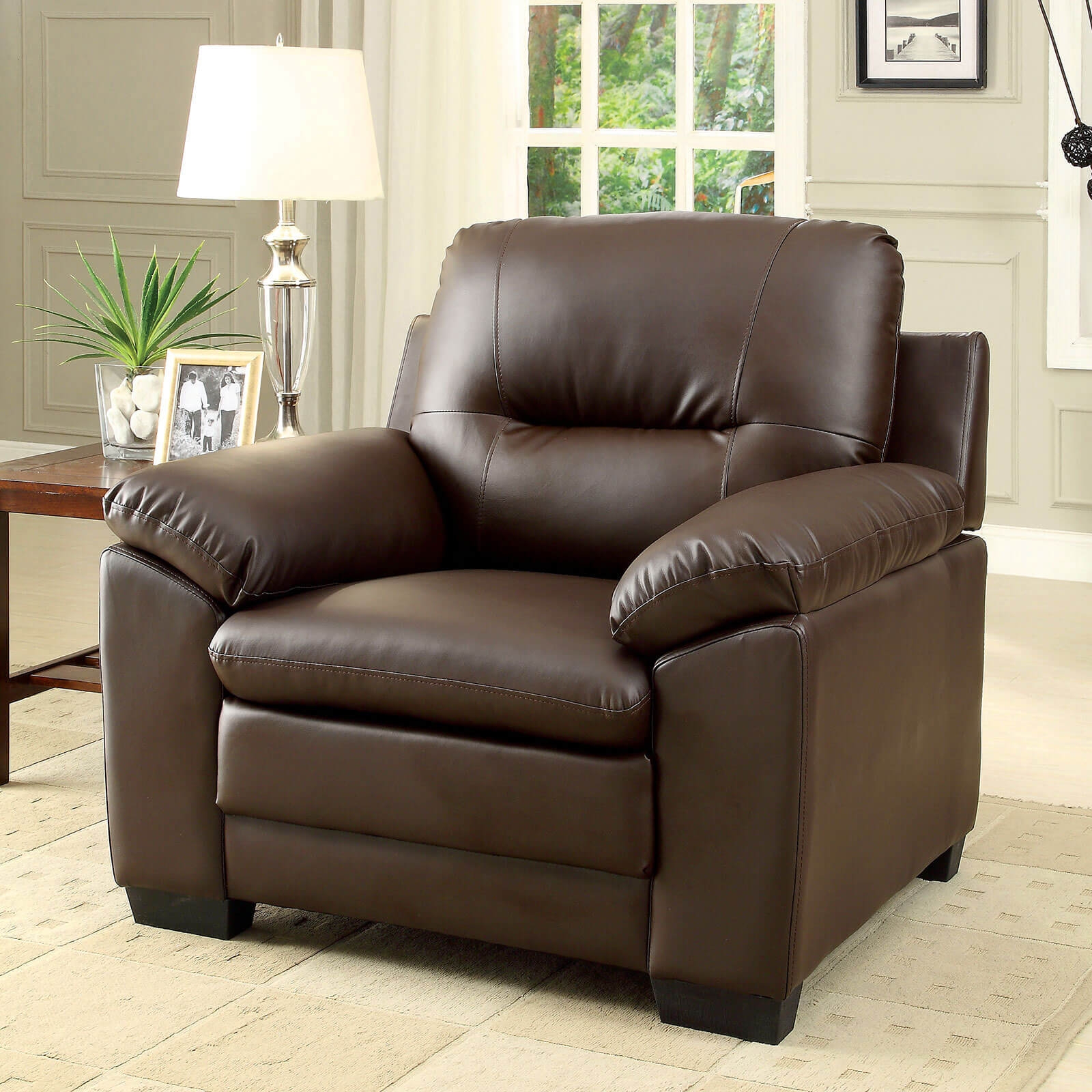 Parma Leatherette Living Room Set