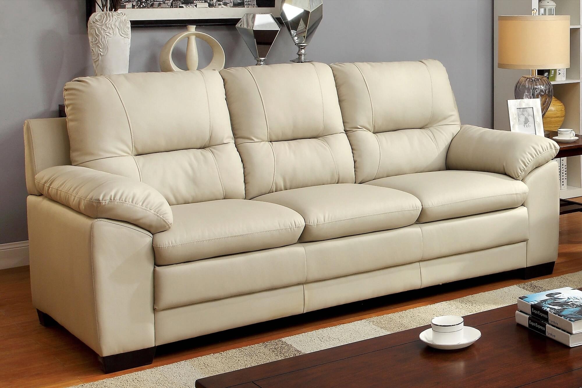 Parma Leatherette Sofa