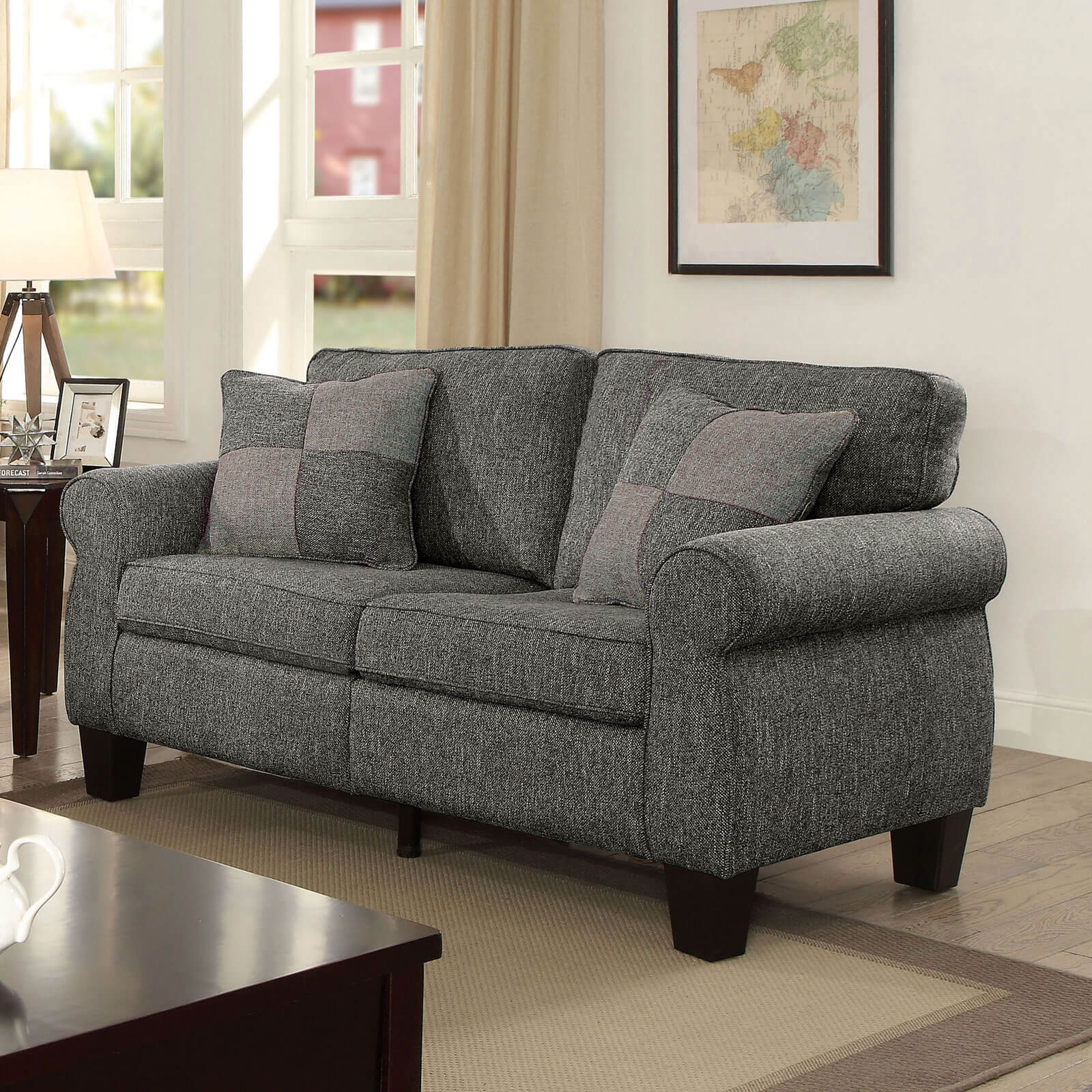 Rhian Fabric Living Room Set