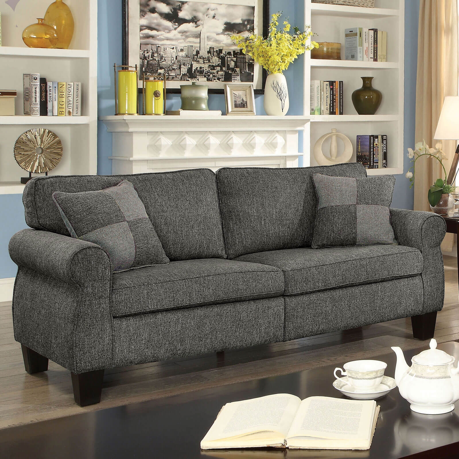 Rhian Fabric Living Room Set