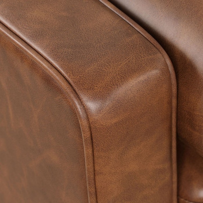 Horgen Leatherette Sofa w/ USB Outlet