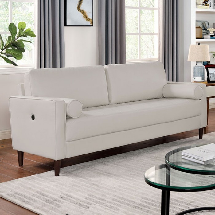 Horgen Leatherette Living Room Set w/ USB Outlet